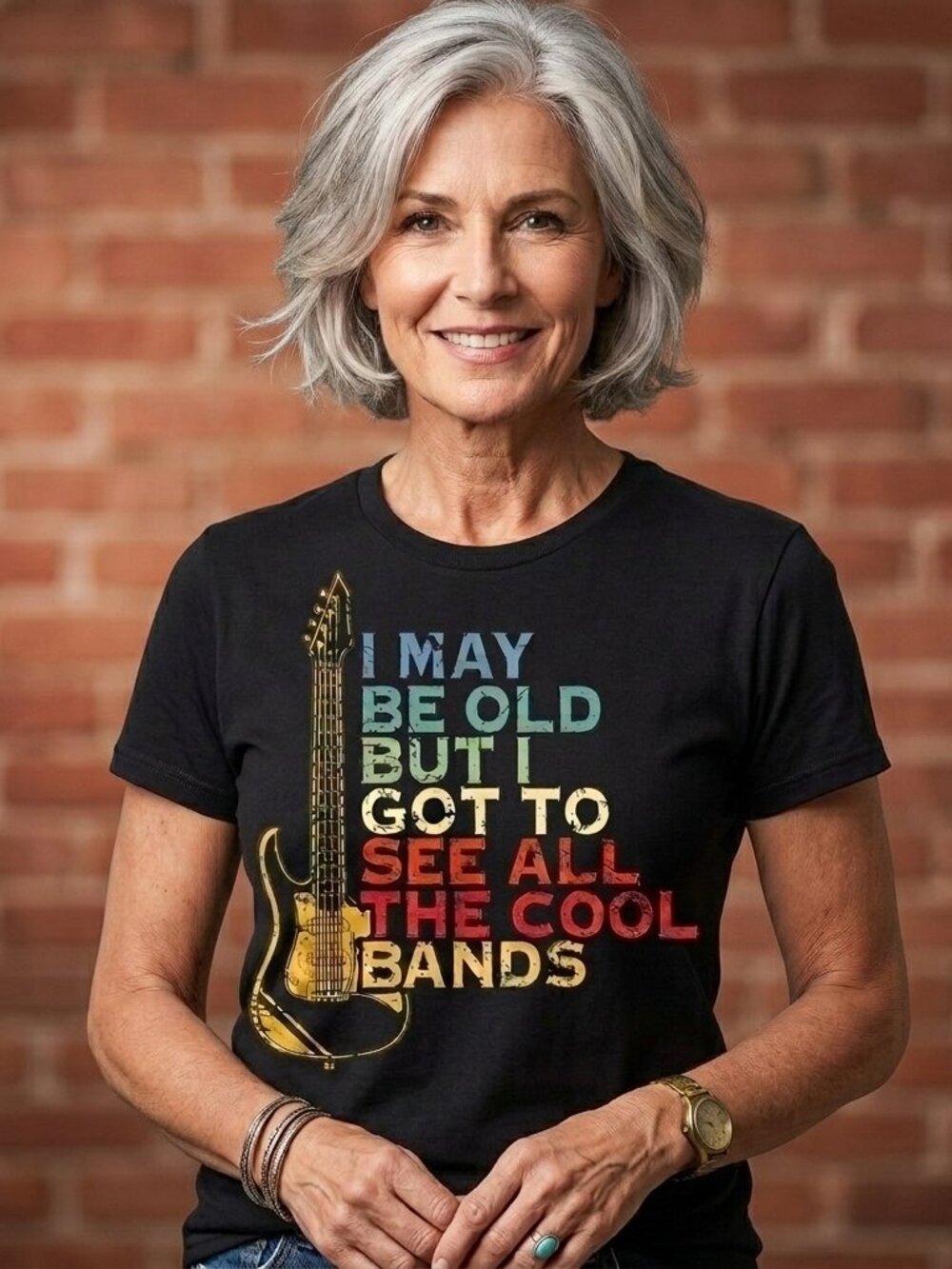 Vintage Band Tee for Music Lovers • Retro Guitar Graphic Shirt • Unisex Casual